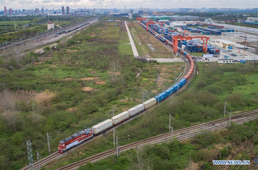 First China-Europe freight train leaves Wuhan, marking restoration of operation