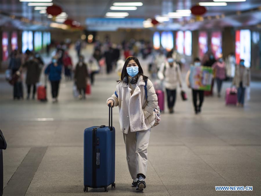 China's Wuhan reopens subway, railway station