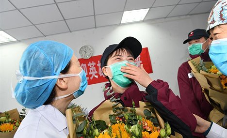 Medics finish 14-day quarantine after return from Hubei to Shaanxi