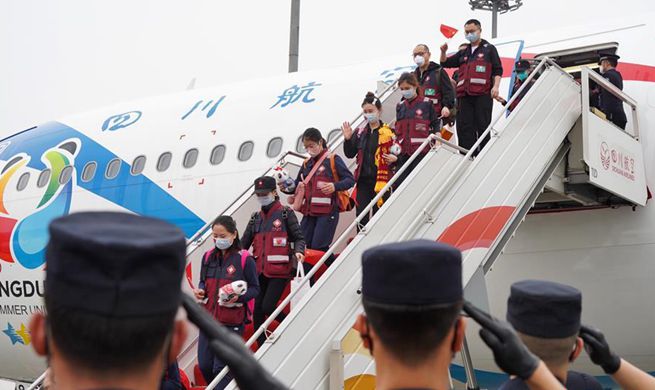 Last batch of 162 medical workers return to Sichuan from Hubei