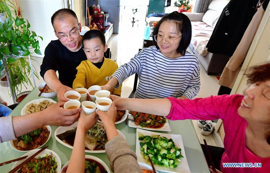 Pic story: medical team member's reunion with family