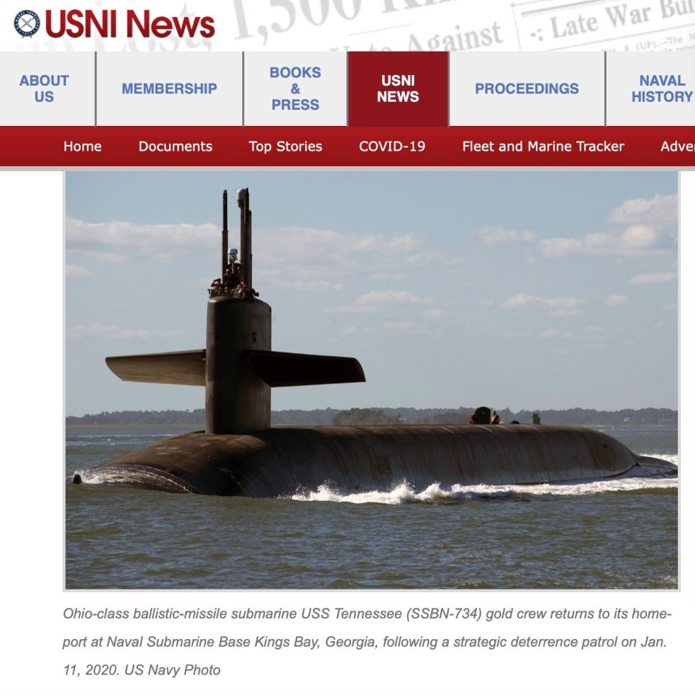 Truth Of Us Nuclear Submarine Must Float Up People S Daily Online