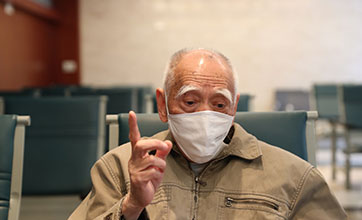 Recovered patient, 95, sets eyes on the future