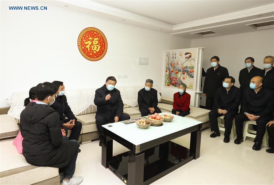 Xi inspects poverty alleviation in northwest China's Shaanxi Province