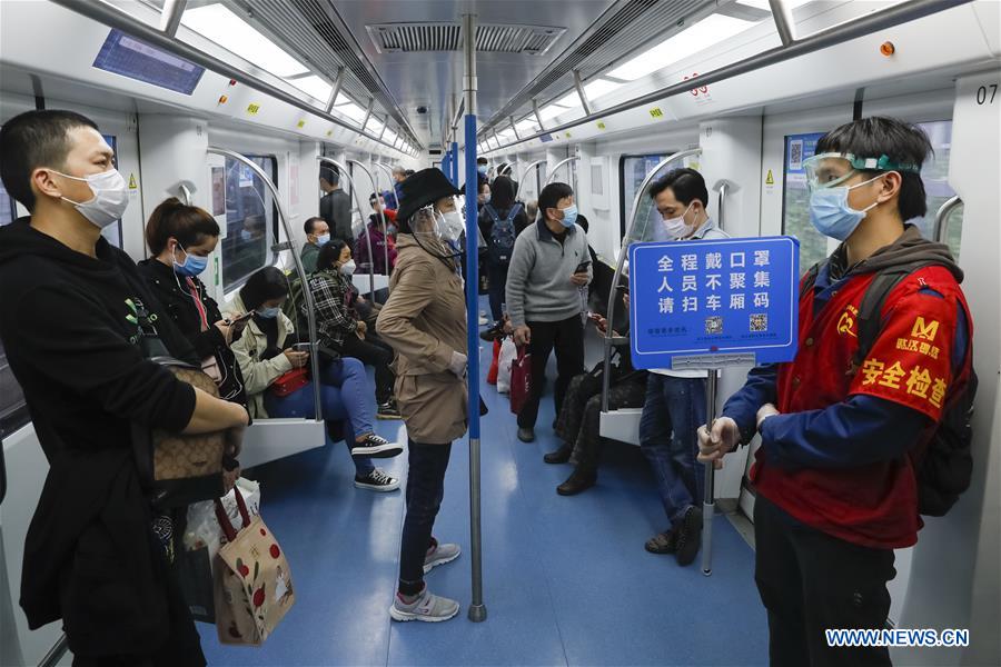 Wuhan resumes operation of all public transport