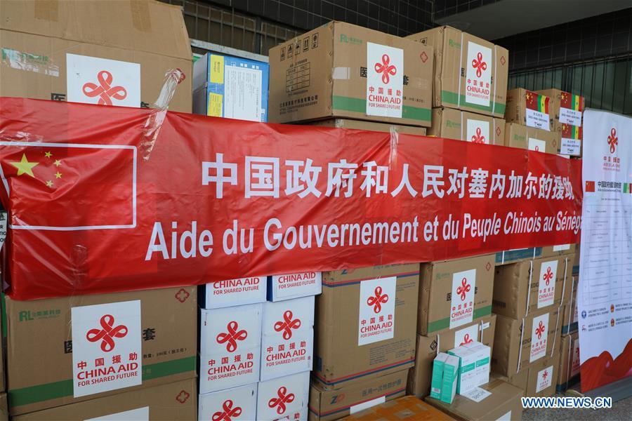 Senegal receives 2nd batch of medical aids from China
