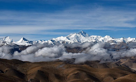 Scenery of Mount Qomolangma National Nature Reserve