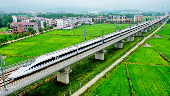 China’s total high-speed railway mileage to reach 39,000 kilometers by year end