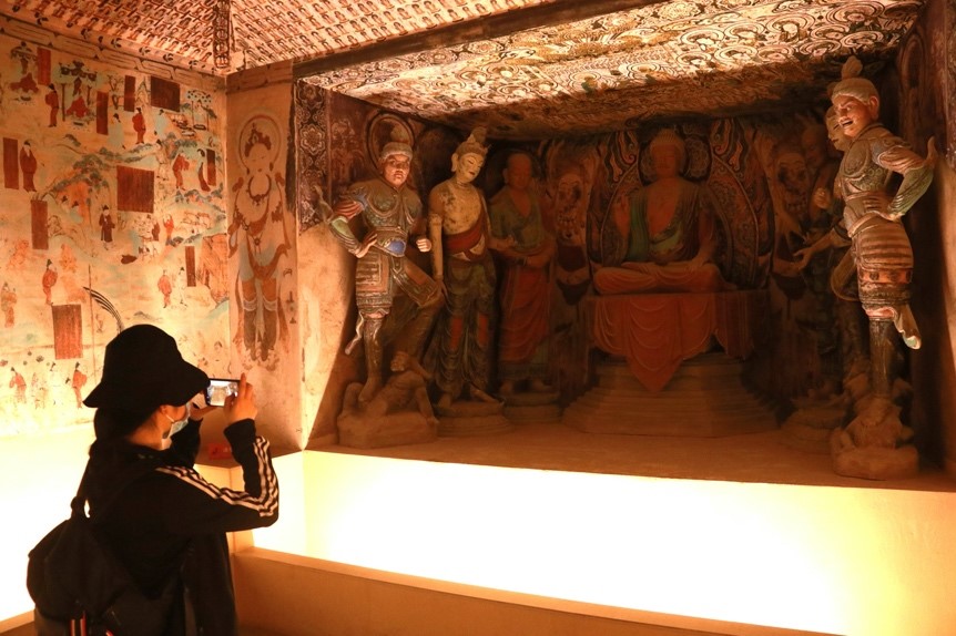 Digital Dunhuang brings cultural relics back to life