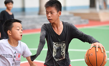 One-armed boy closer to his basketball dreams