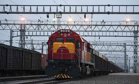 China-Europe freight trains play crucial role in pandemic fight