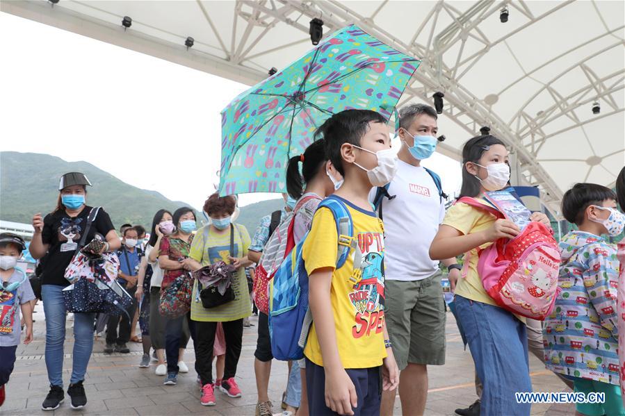 Hong Kong's Ocean Park reopens after four-month closure due to COVID-19