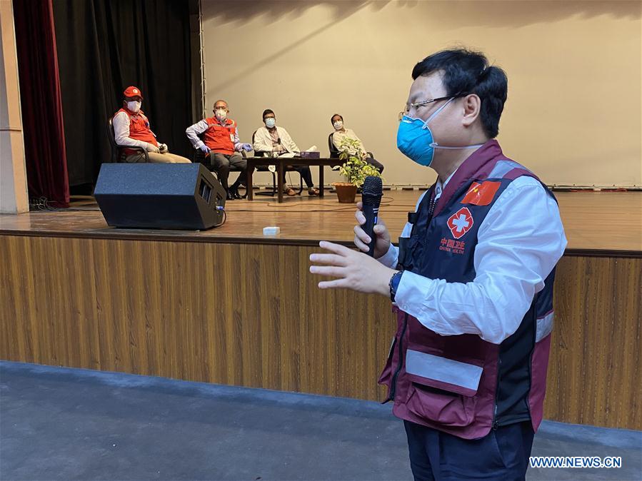 Chinese medical expert team supports fight against COVID-19 pandemic in Dhaka