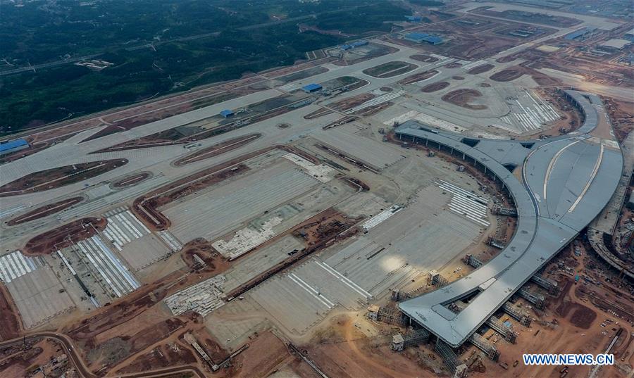 Construction of Chengdu Tianfu Int'l Airport carried out smoothly