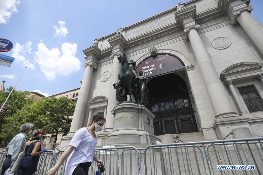 Theodore Roosevelt statue to be removed from NYC museum