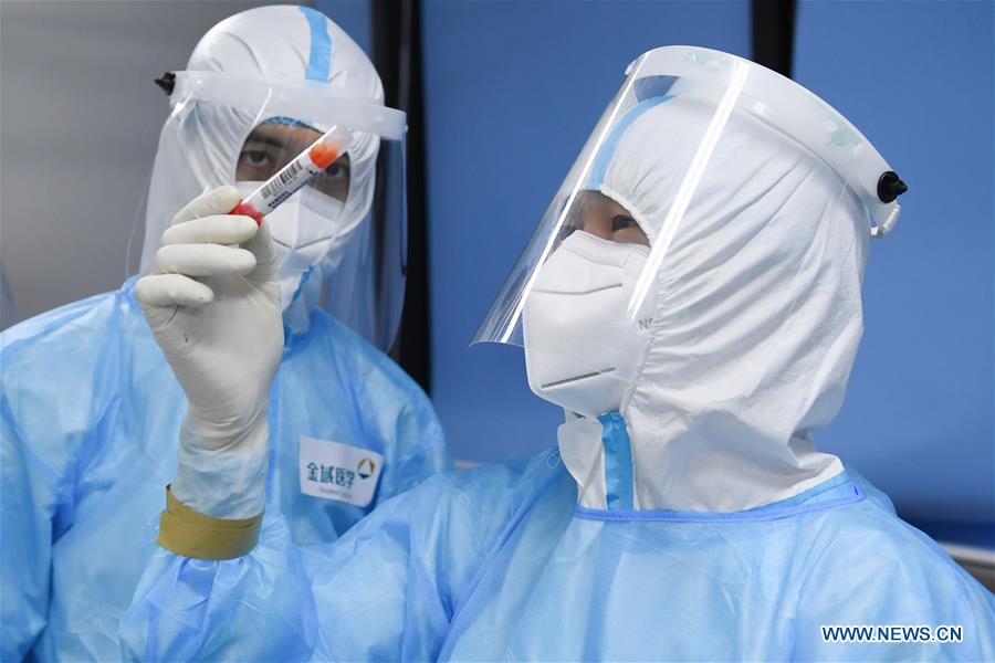 Beijing can offer over 300,000 nucleic acid tests for COVID-19 every day