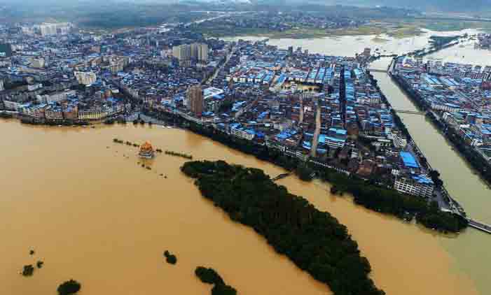China upgrades emergency response to floods