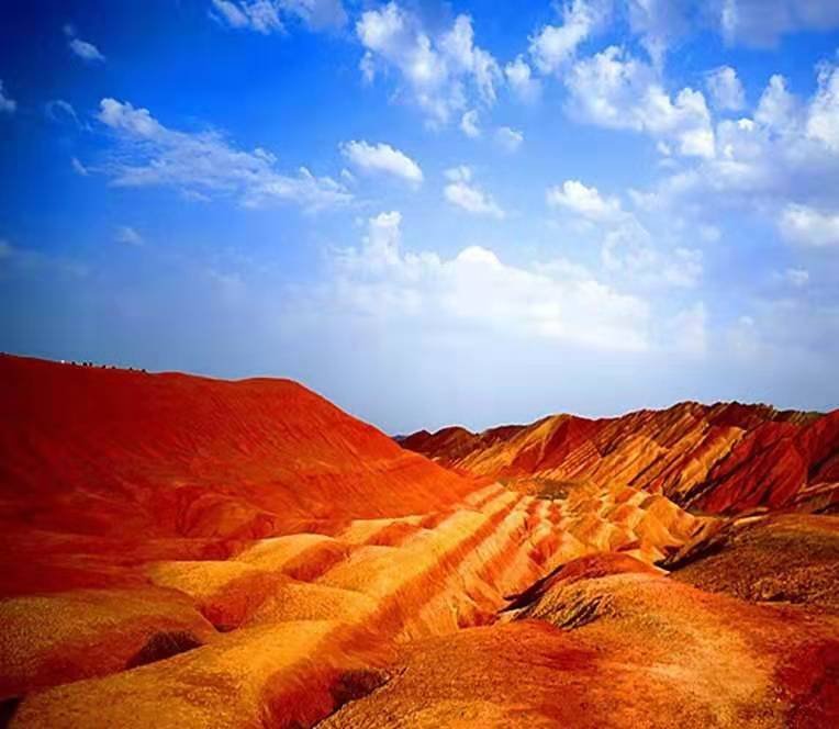 Zhangye Geopark in northwest China listed as UNESCO Global Geopark