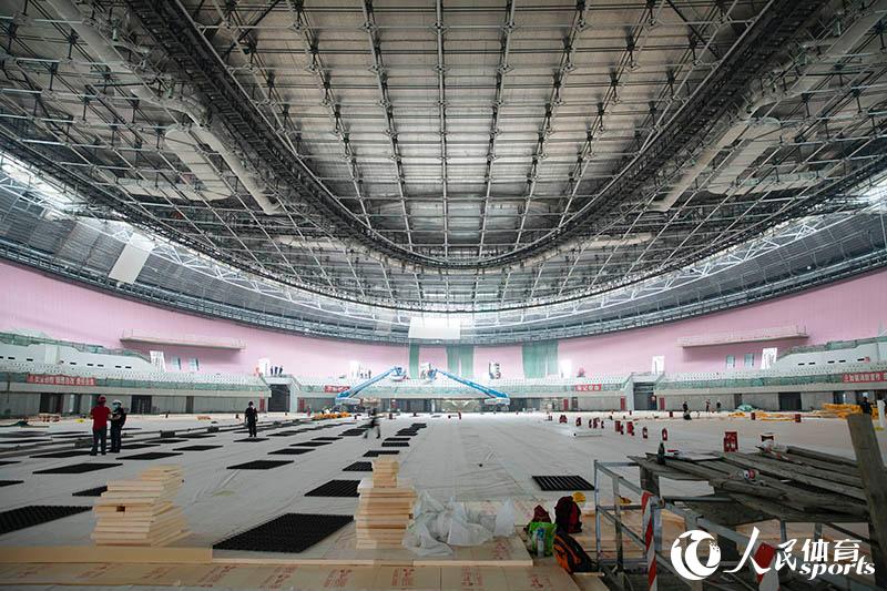 In pics: Ice Ribbon, Ice Cube under construction