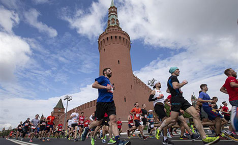 Highlights of Moscow Half Marathon