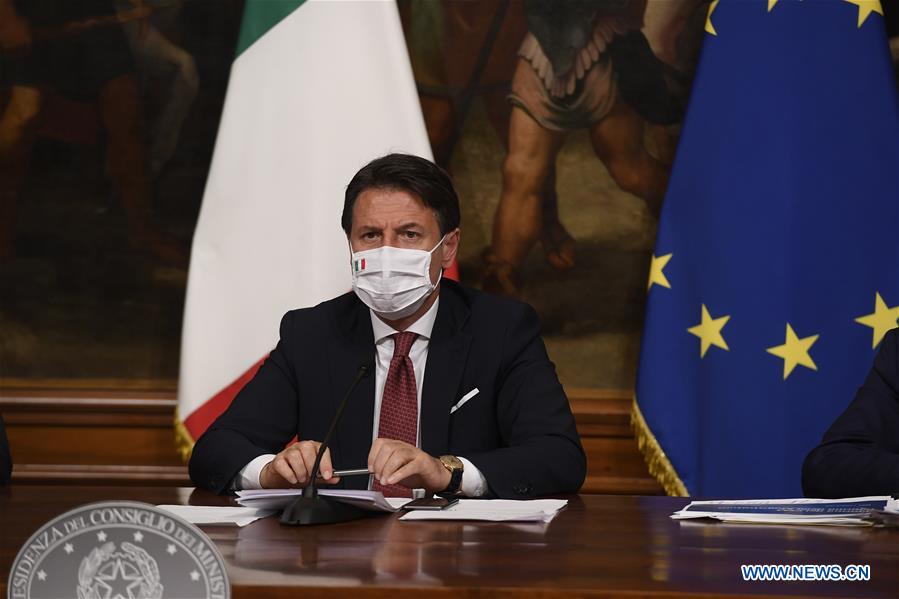 Italy's cabinet passes new 25-bln-euro stimulus package for COVID-19 recovery
