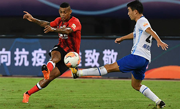Shijiazhuang beat Hebei, Shanghai SIPG extend undefeated record in Chinese Super League