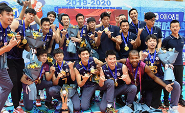 Shanghai win sixth consecutive champion in Chinese men's volleyball league