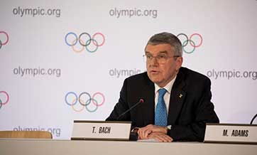 Beijing 2022 preparations on track, says Bach