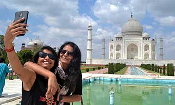 India's iconic monument Taj Mahal reopens after 6 months of closure due to COVID-19
