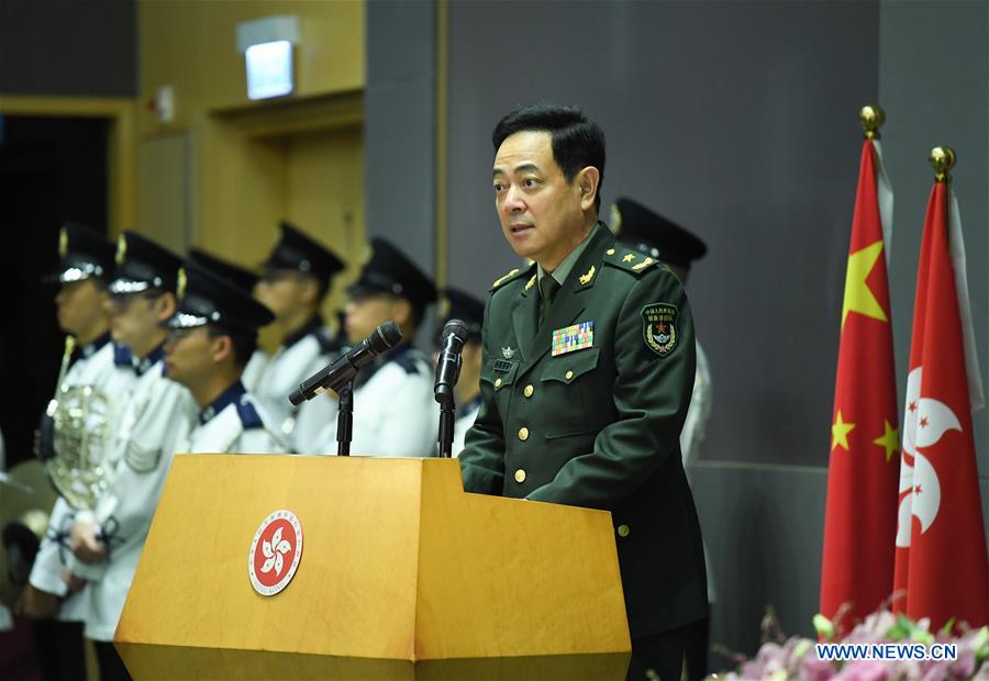 HKSAR gov't hands over military dock to PLA Garrison