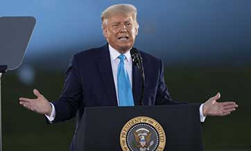 Trump claims he is "immune" from coronavirus