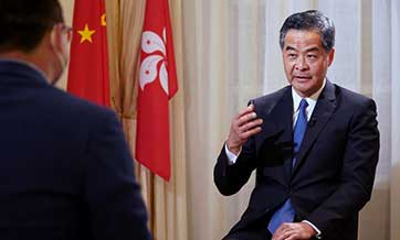 Former HKSAR chief executive warns of structural damage to economy, sees hope in "dual circulation"