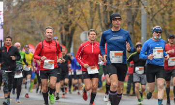 Runners compete in Vienna City Marathon Tribute to Eliud - Vienna Race