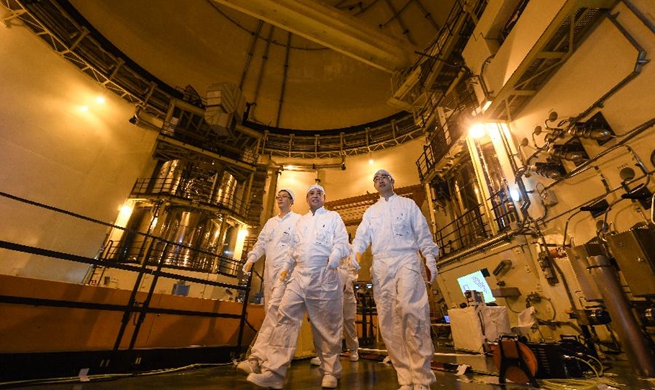 Professional team maintain Shenzhen's nuclear power plant