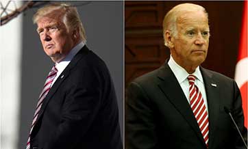 Trump, Biden to appear at competing town halls via different TV networks