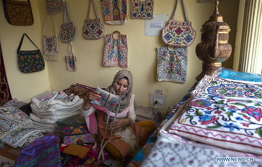 Craft fair held in Srinagar city, Indian-controlled Kashmir