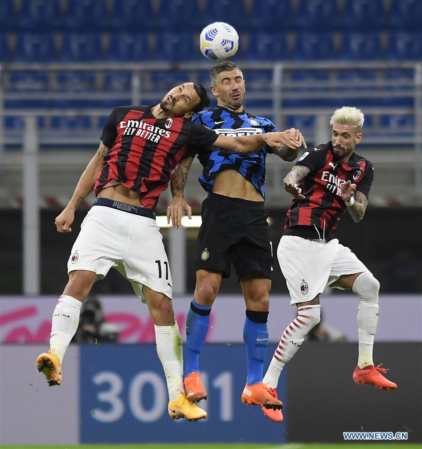 Highlights of Italian Serie A soccer match