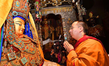 Panchen Lama concludes tour in Tibet