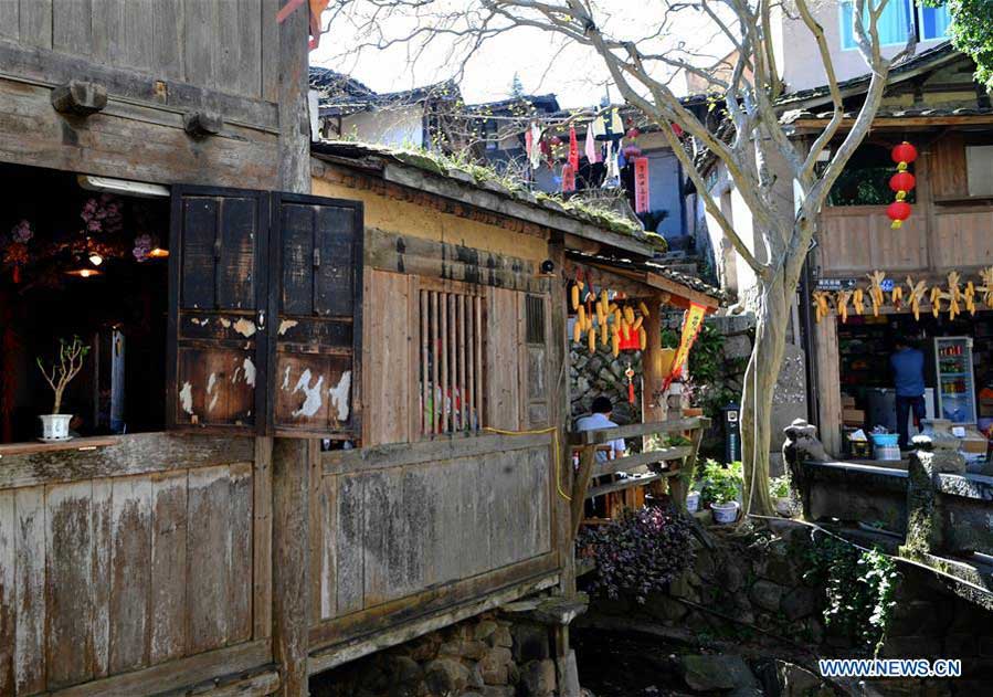 Scenery of Guifeng Village in Sanming City, Fujian