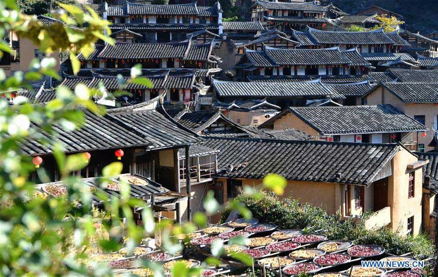 Scenery of Guifeng Village in Sanming City, Fujian