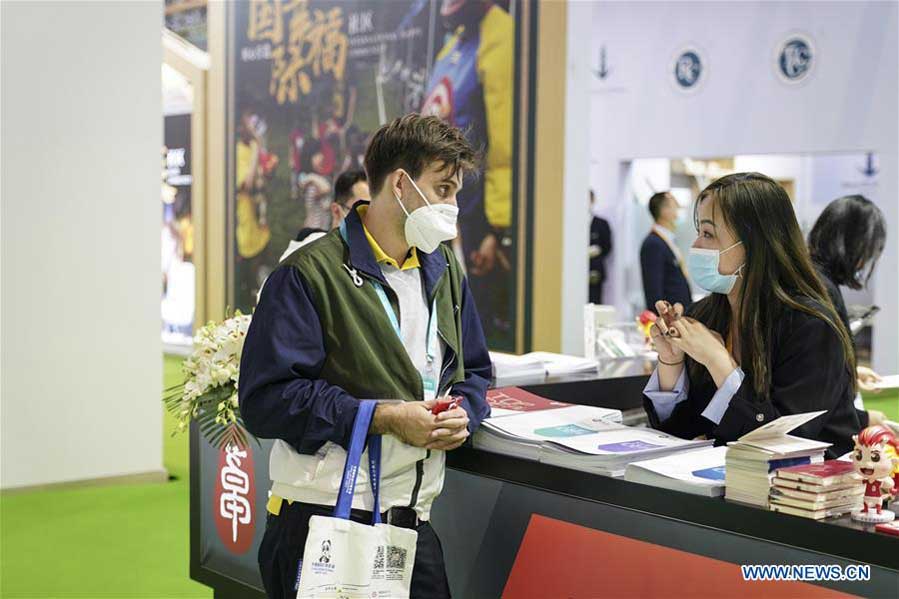 3rd CIIE Trade in Services exhibition area covers 30,000 square meters