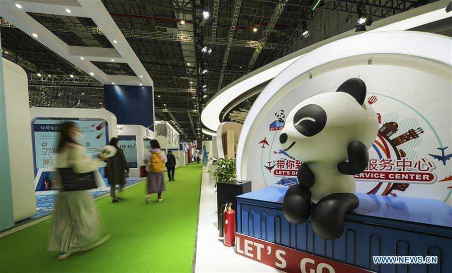 3rd CIIE Trade in Services exhibition area covers 30,000 square meters