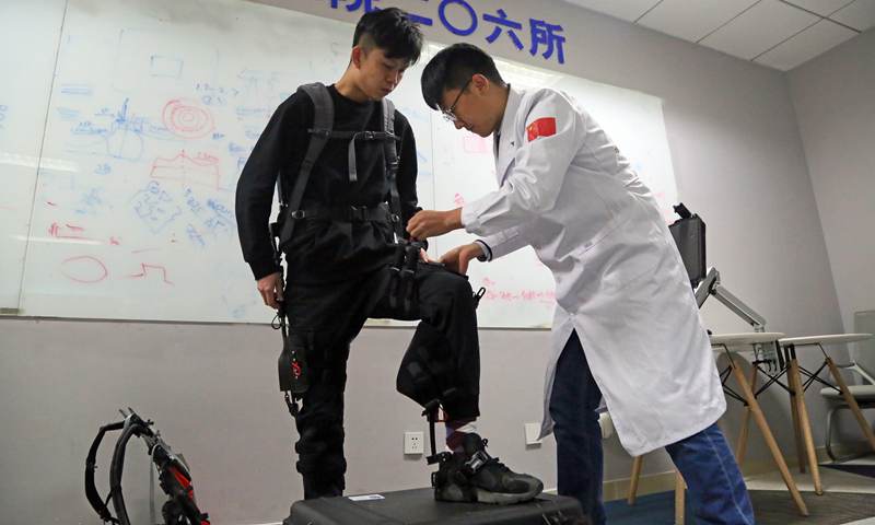 China-developed exoskeletons to support patrol, logistics tasks in high-altitude region