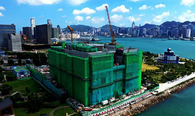 Main structure of HK Palace Museum building completed