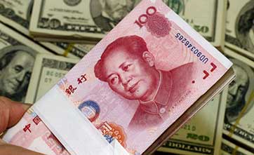 Chinese yuan strengthens to 6.5719 against USD Monday