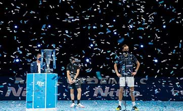 Medvedev downs Thiem to win ATP Finals