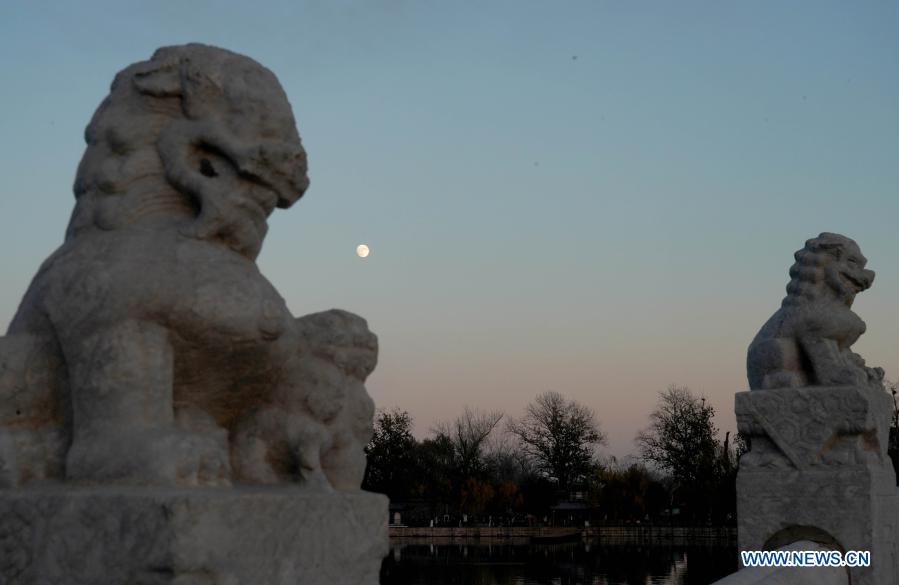 Winter scenery at Summer Palace in Beijing