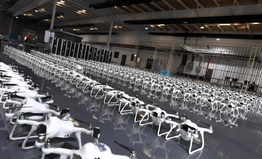 Binhai New Area in Tianjin boosts development of drone industry