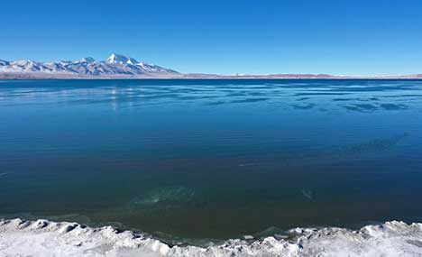 Scenery of Burang County in Ngari Prefecture, Tibet