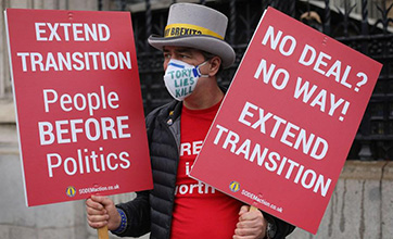 Deadlocked UK-EU post-Brexit trade talks "disturbing", says UK expert